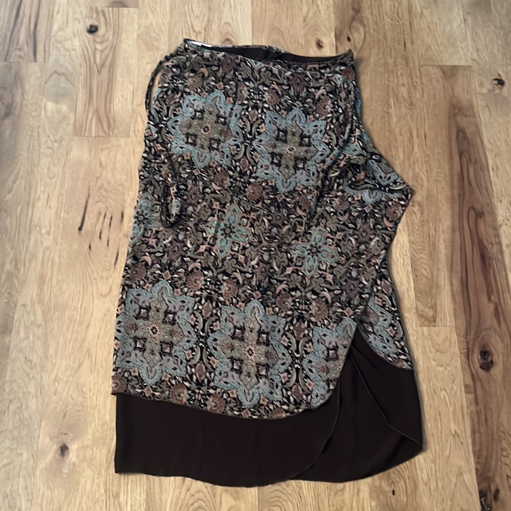 Beautiful Boho Long Wrap Skirt!